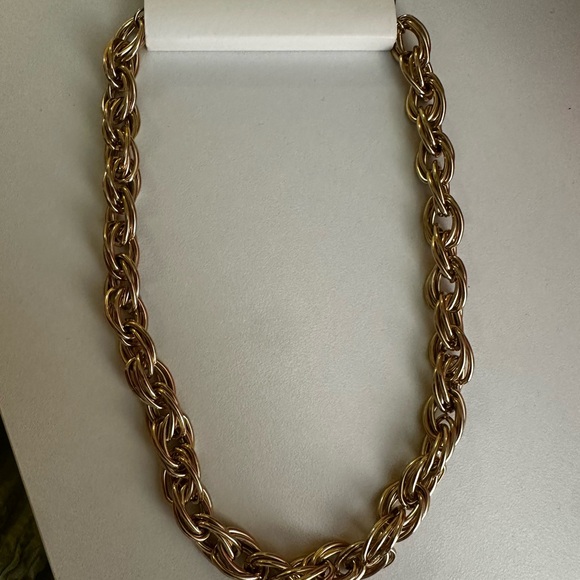 Express Gold Rope Chain Necklace - Picture 2 of 3